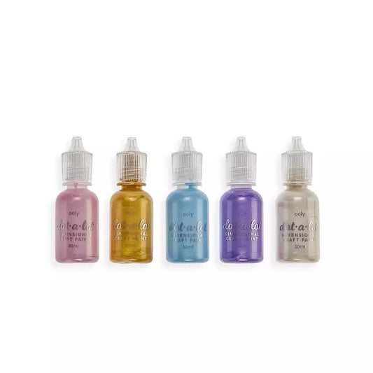 Målarfärg 3D-liner, Dot-A-Lot Craft Paint, Pärlemor - Ooly