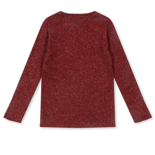 Blus, Roli Blouse, Red Dahlia - Konges Sløjd