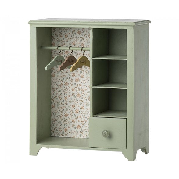 Miniatyr, Garderob 33,2 cm, Mint - Maileg