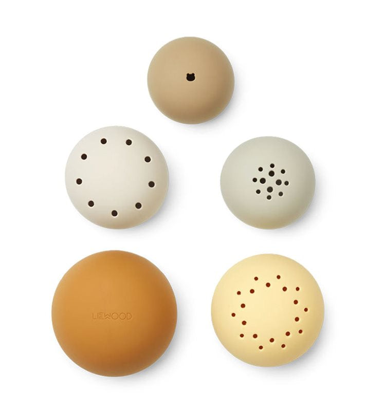 Badleksak, Eik, Golden Caramel Multi Mix - Liewood