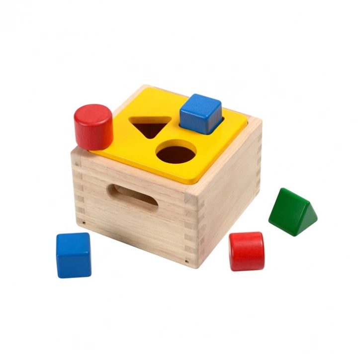 Sorteringslåda i Trä, Shape & Sort It Out - PlanToys