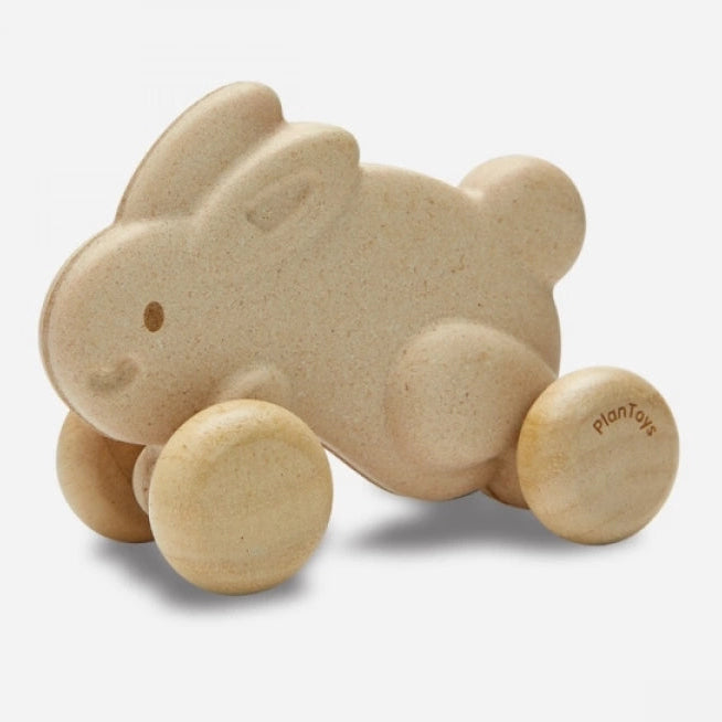 Push Along Bunny Vit - PlanToys