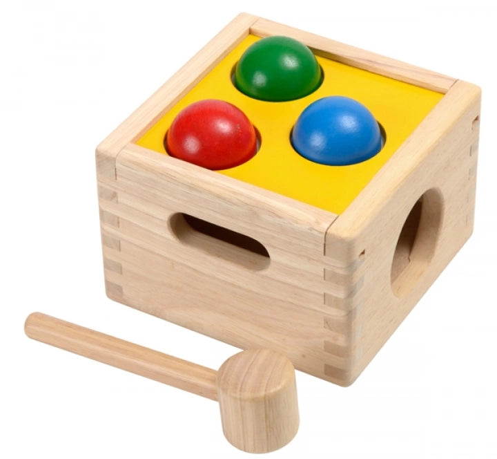 Bultbräda med bollar, Punch & Drop - PlanToys