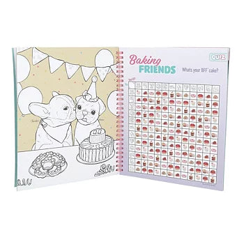 TopModel - Cake & Bake, Stickersbok