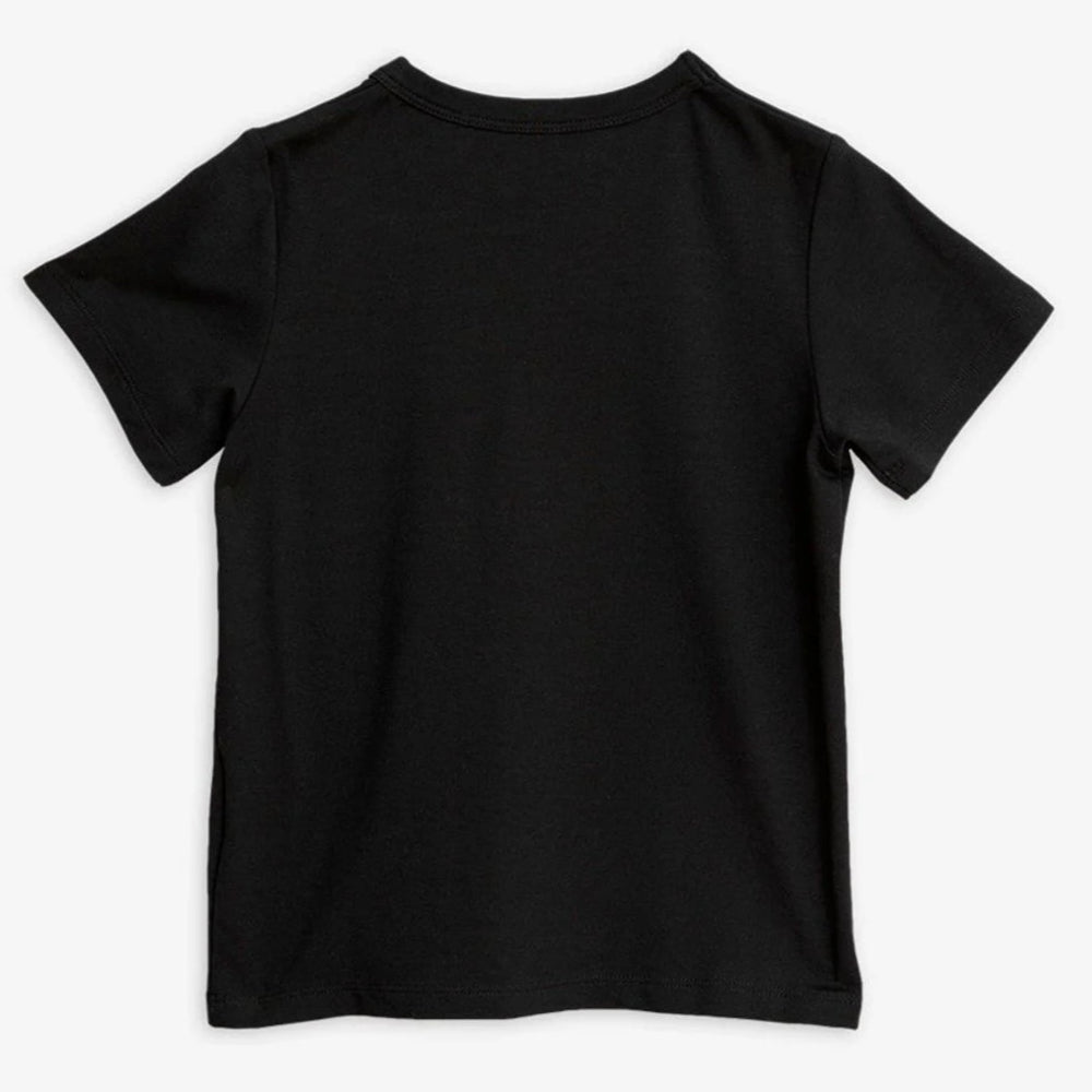 Basic T-shirt, Svart - Mini Rodini