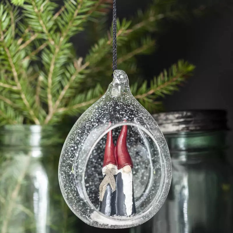 Glaskula, Tomten Den Långa, Mor och Far - Ruth Vetter