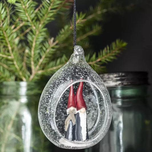 Glaskula, Tomten Den Långa, Mor och Far - Ruth Vetter