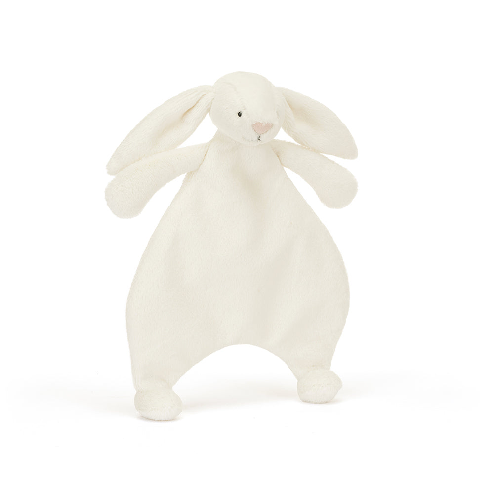 Snuttefilt, Bashful Cream Bunny Comforter - Jellycat