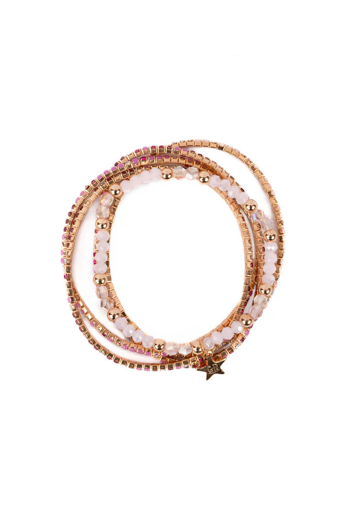 Armbandsset, Boutique Glam Girl, Heart - Great Pretenders