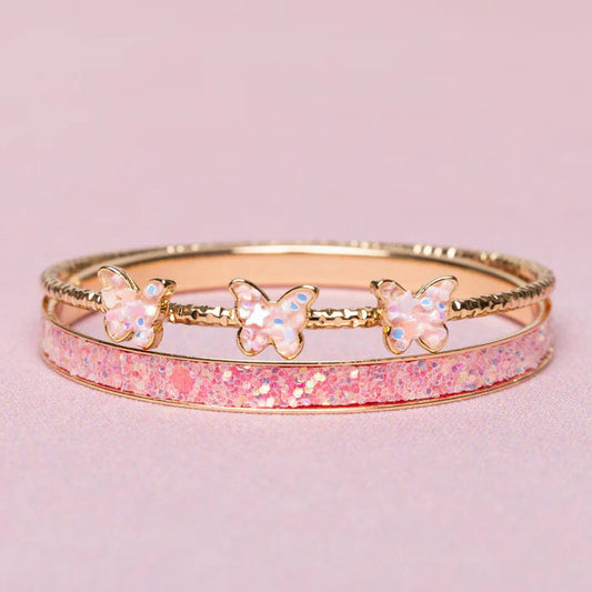 Armband, 2-pack, B Chic Butterfly Bangles - Great Pretenders