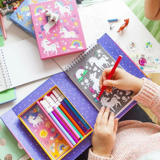 MÄlarset, Colouring Set, Unicorn Magic - Tiger Tribe