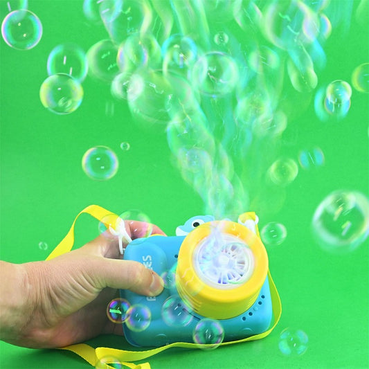 Såpbubbelkamera med ljus - Robetoy