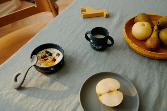 Matset, Vivi Printed Tableware, Arctic Sea/Oceanview - Liewood