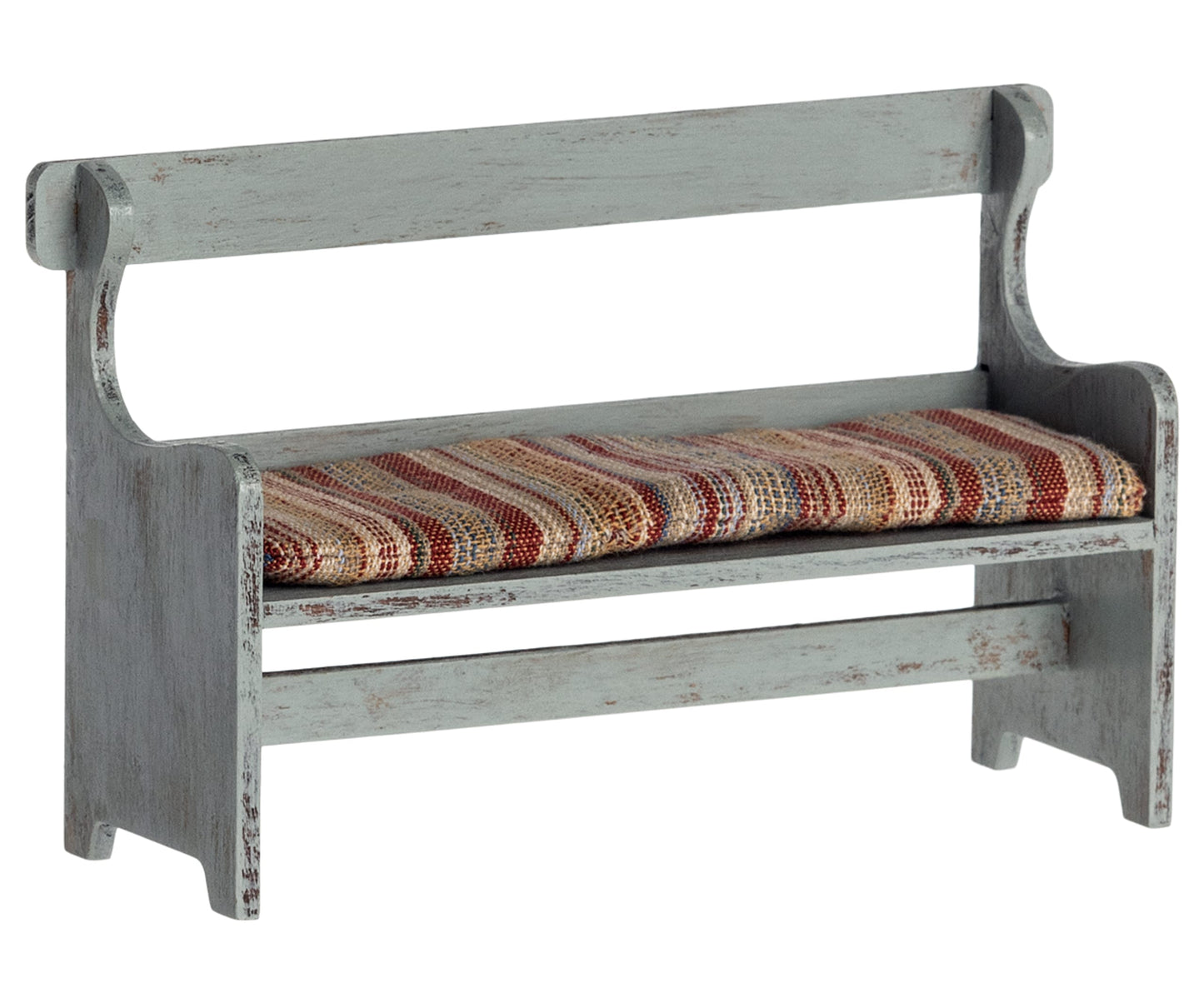 Miniatyr, Träbänk , Mus - Maileg