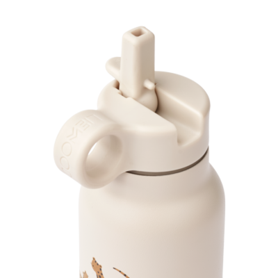 Vattenflaska 350 ml, Falk Water Bottle, All together/Sandy - Liewood