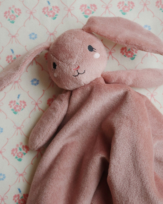 Snuttefilt, Sleepy Bunny, Rosa - Konges Sløjd