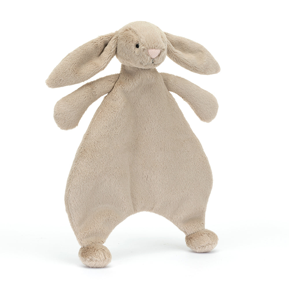 Snuttefilt, Bashful Beige Bunny Comforter - Jellycat