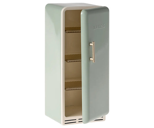 Miniatyr, Kylskåp 22 cm Mintgrön - Maileg