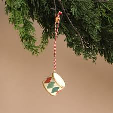 Miniatyr, Julhängen, Liten Trumma, Klassiskt Grön - Maileg