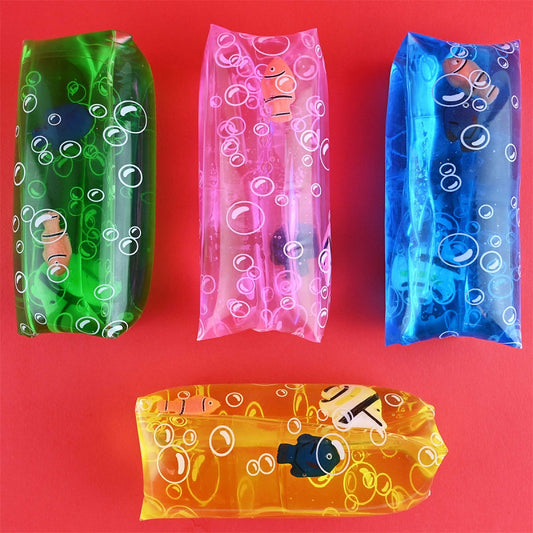 Fidgetleksak, Water Snake with Fish, Olika färger - Robetoy