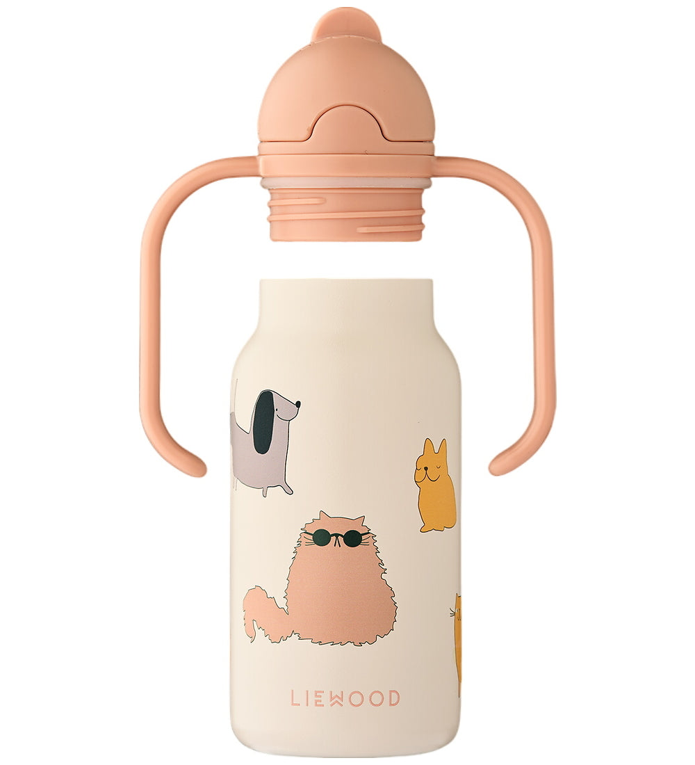 Vattenflaska 250 ml, Kimmie, Katt & Hund, Sandy - Liewood