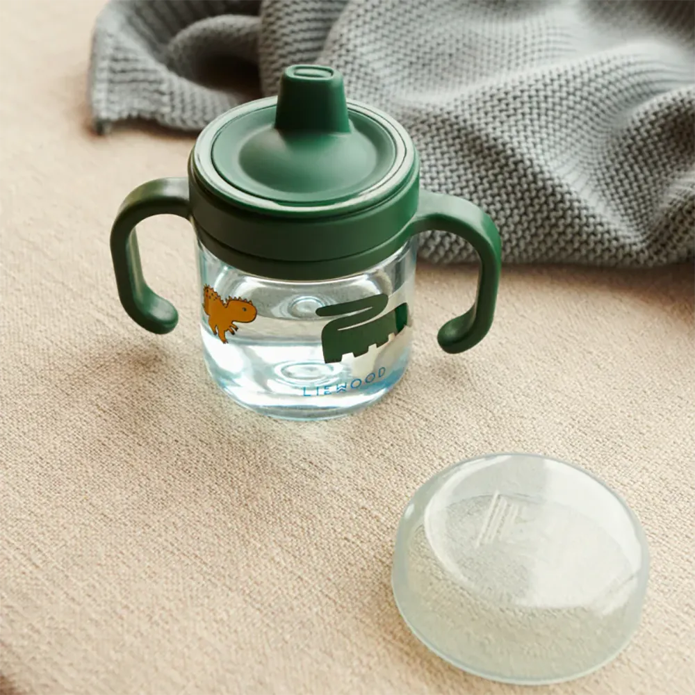 Pipmugg 280ml, Kylo Tritan, Dinosaurs/Mist - Liewood