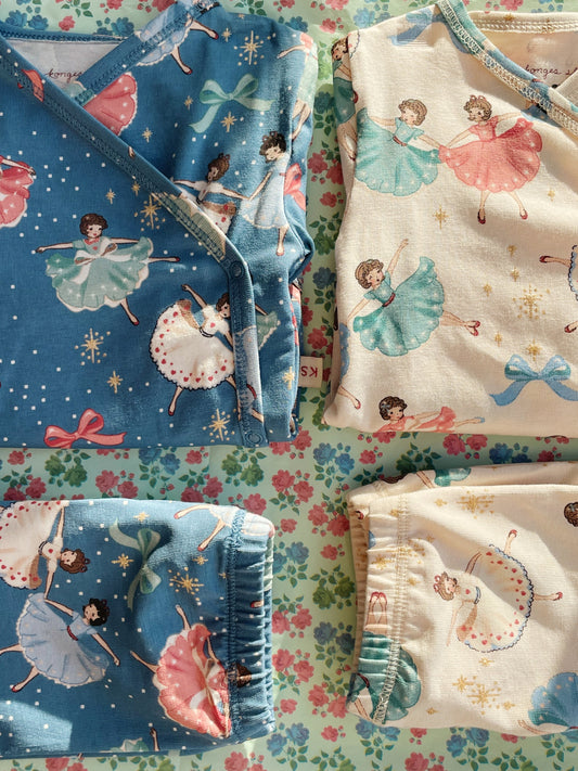 Baby-set, Basic Newborn GOTS, Bow Ballerina - Konges Sløjd