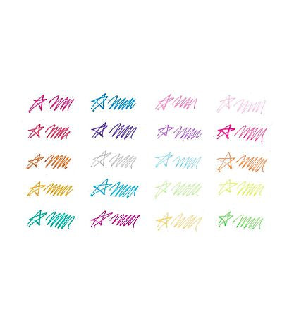 Gelpennor med doft, Mini Doodlers, Fruity Scented - Ooly