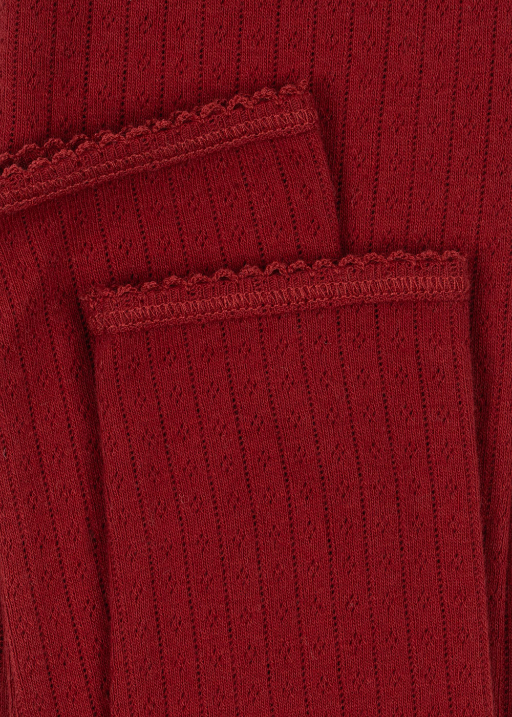 Minnie Leggings Strl 0-1 mån, Röd Dahlia - Konges Sløjd