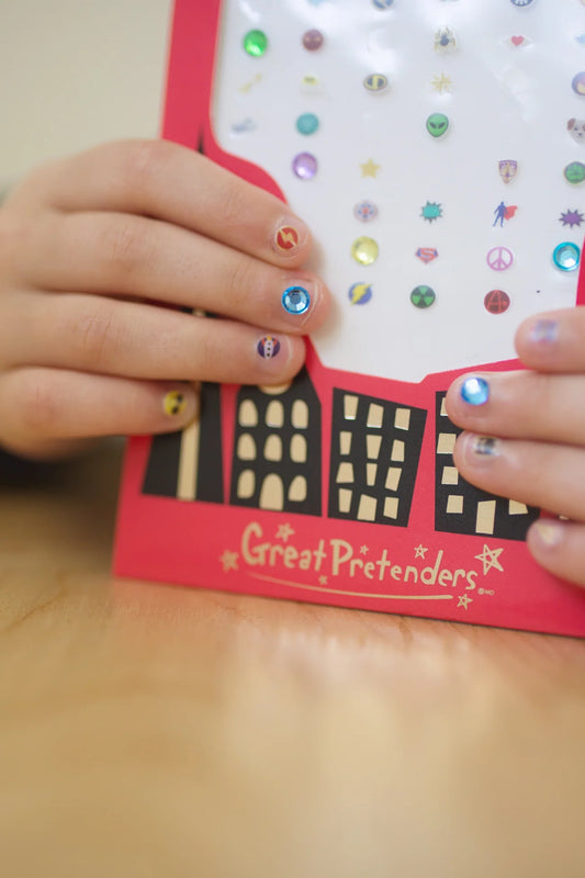 Nagelstickers, Superhjältar - Great Pretenders