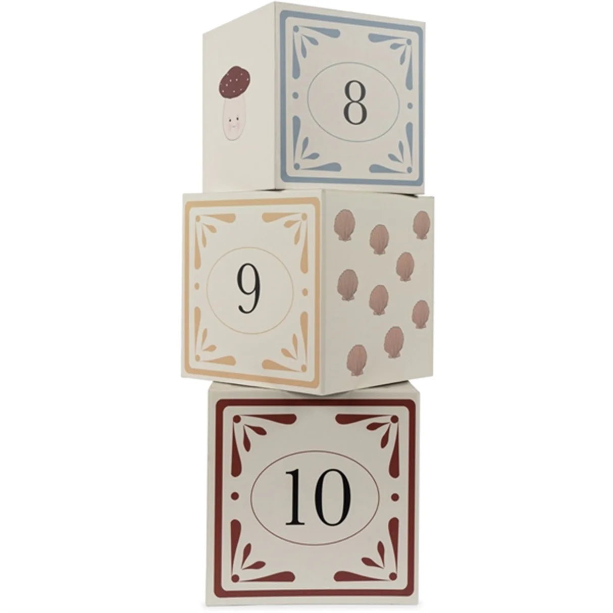 Numbers Stacking Tower/ Stapeltorn Siffror - Konges Sløjd