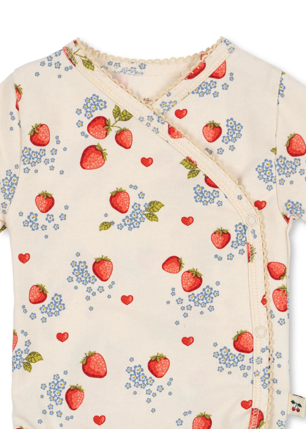 Body, Basic Ls Newborn GOTS, Marmalade - Konges Sløjd