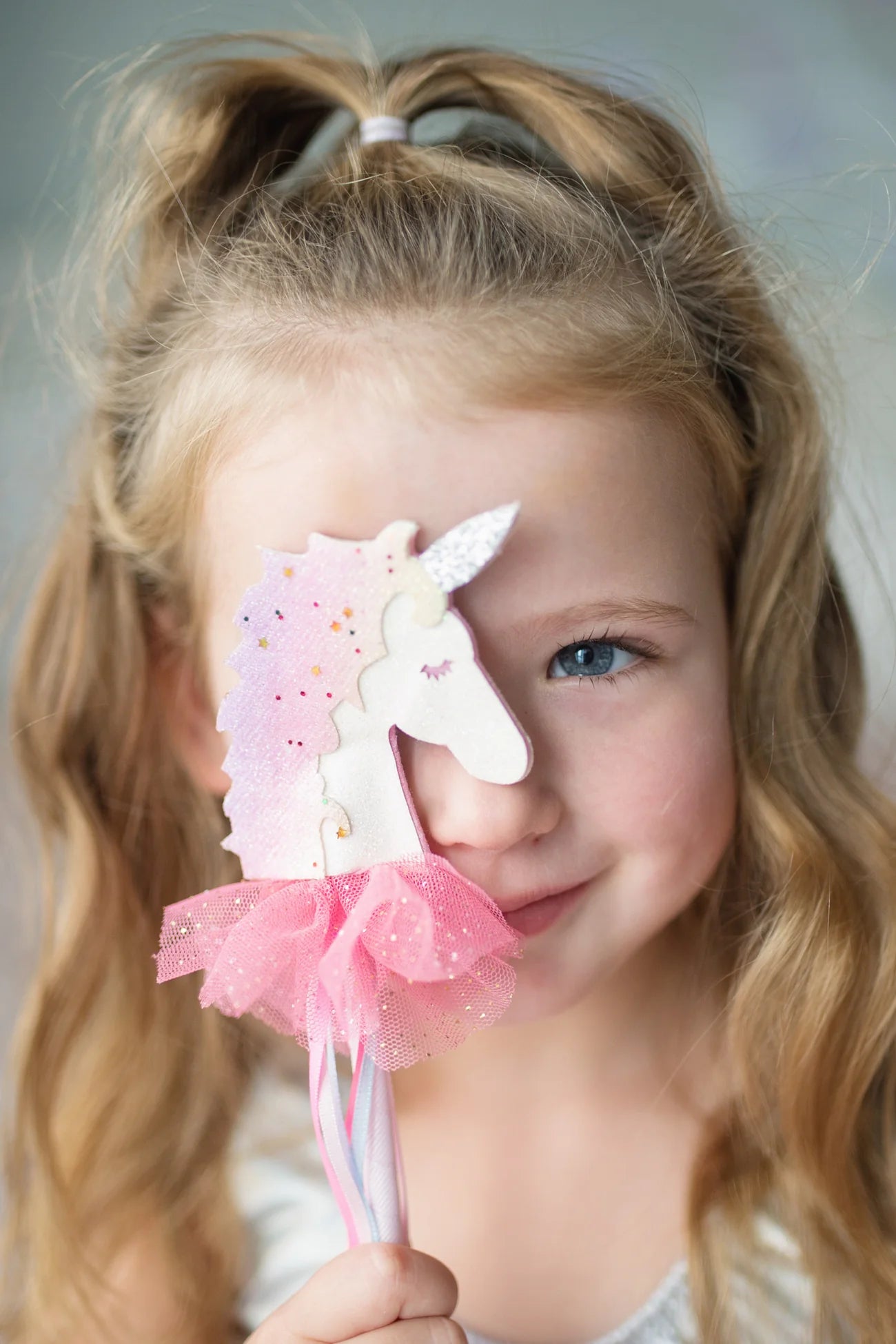 Fanciful Unicorn Wand/Trollstav - Great Pretenders