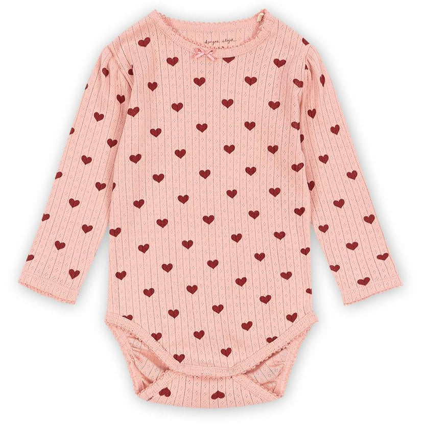 Body Baby, Minnie Body GOTS, Amour Rouge - Konges Sløjd