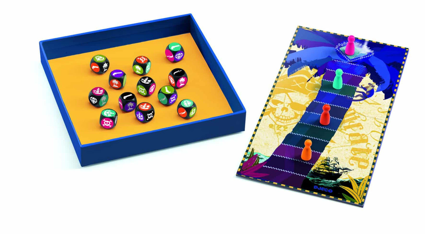 Coconut Pirate, Brädspel, 2-4 Spelare