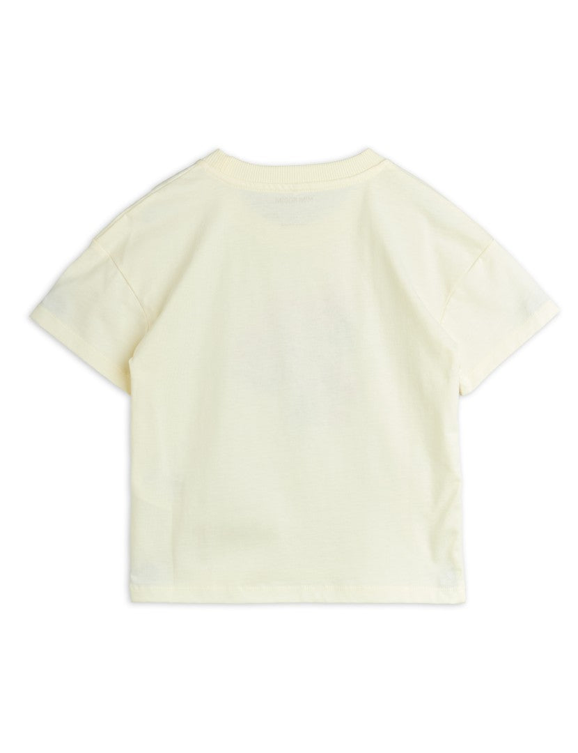 Alpine flowers T-shirt, Offwhite - Mini Rodini