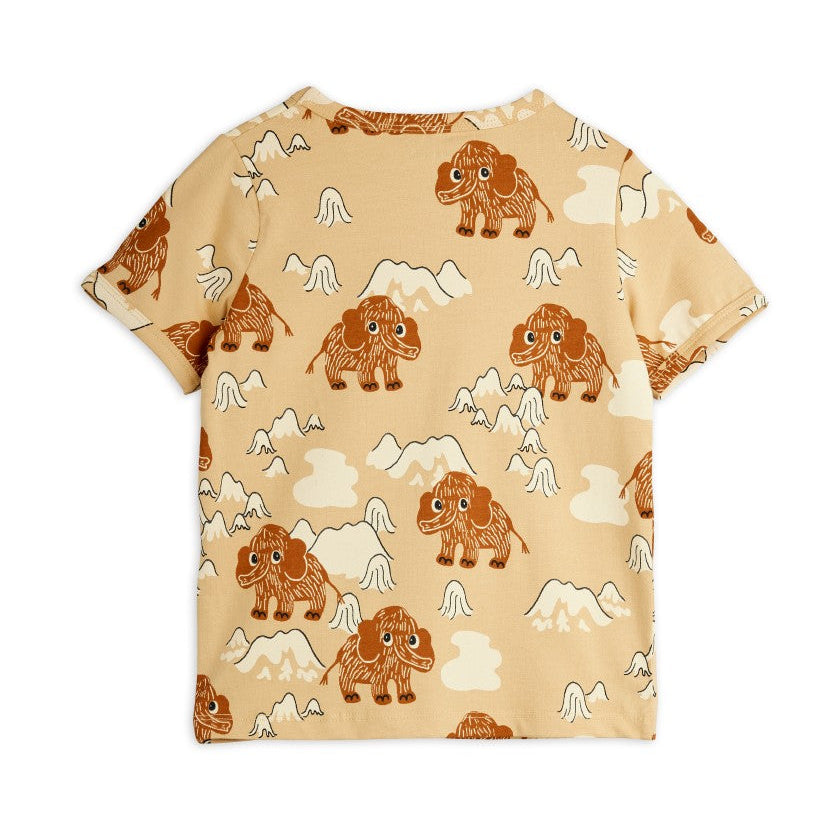 Mammoth T-shirt, Chapter 1, Limited Stock, Beige - Mini Rodini