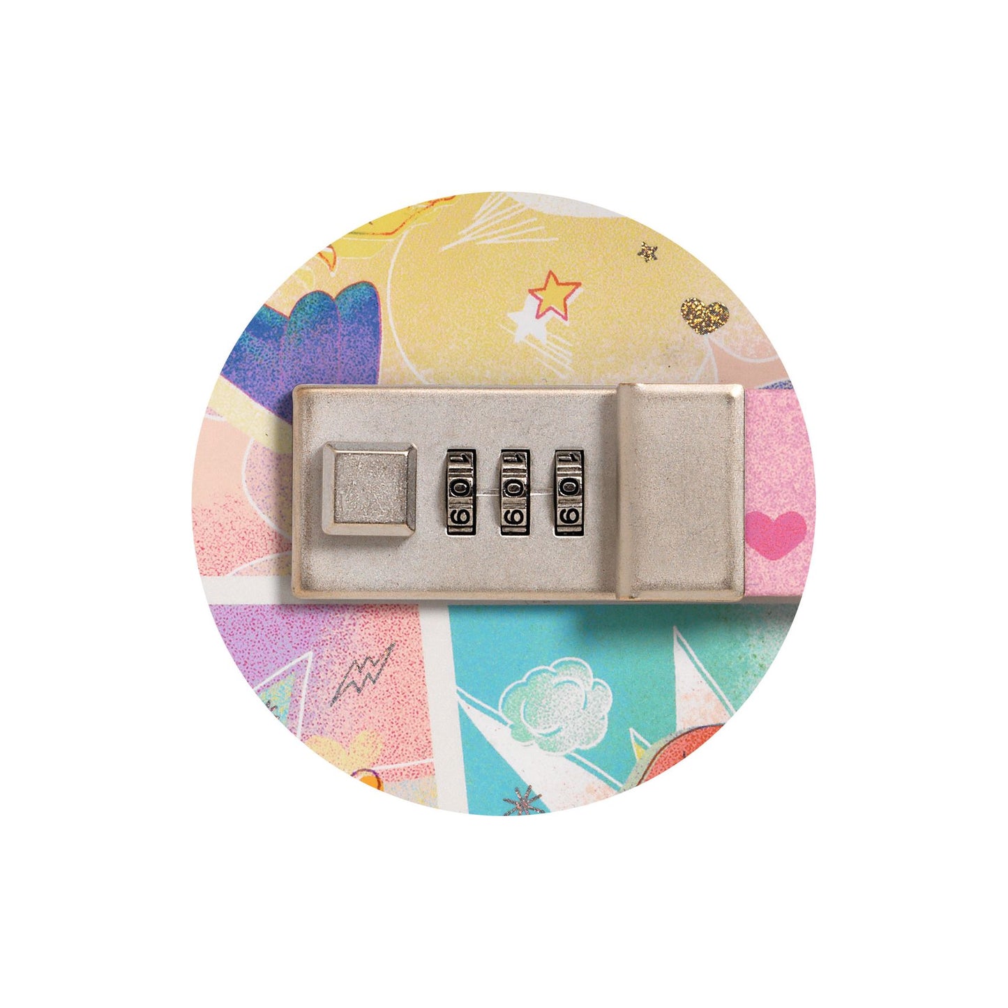 Dagbok med kodlås Lam/Diary Code Lam - Djeco