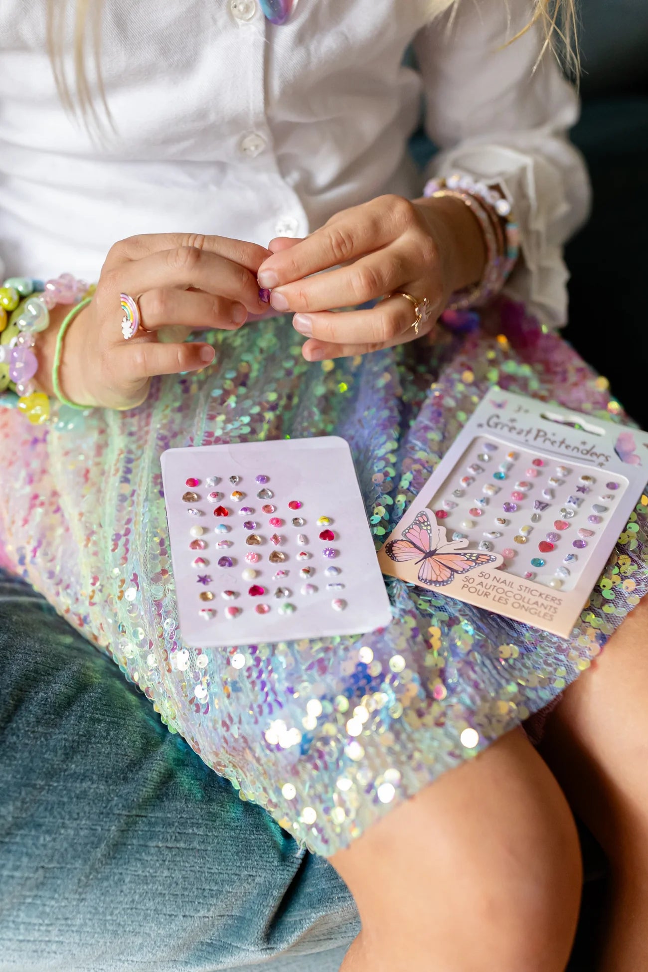 Nagelstickers, Butterfly - Great Pretenders