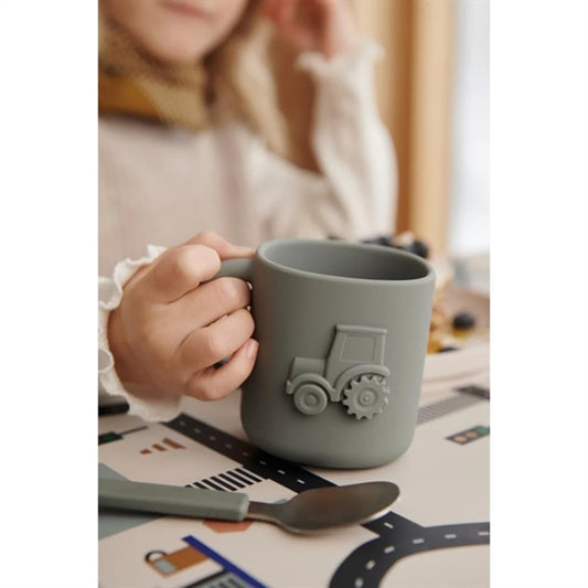 Muggar 2-pack, 220 ml, Chaves Faune Grön- Liewood