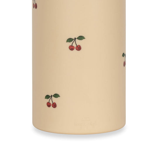 Vattenflaska 420 ml, Silikon, Cherry - Konges Sløjd