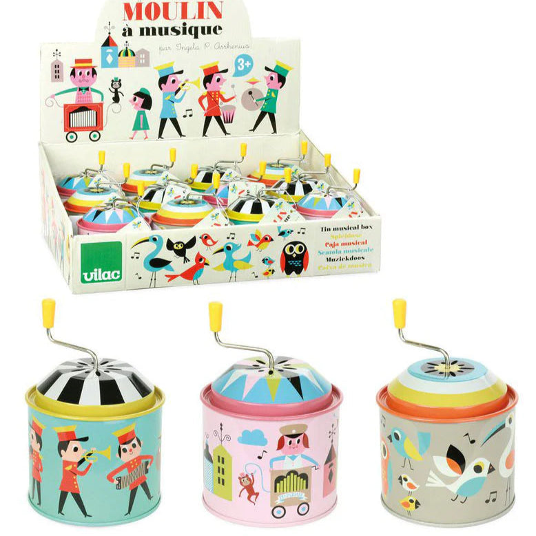 Speldosa, Tin Music Box by Ingela P Arrhenius