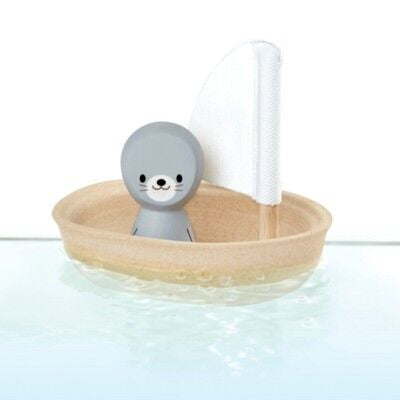 Segelbåt, Vattenlek, Säl - Plantoys