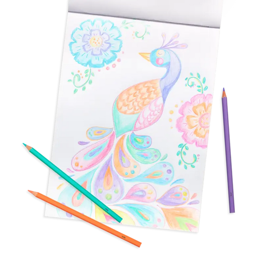 Färgpennor, Pastel Hues 24-Pack - Ooly