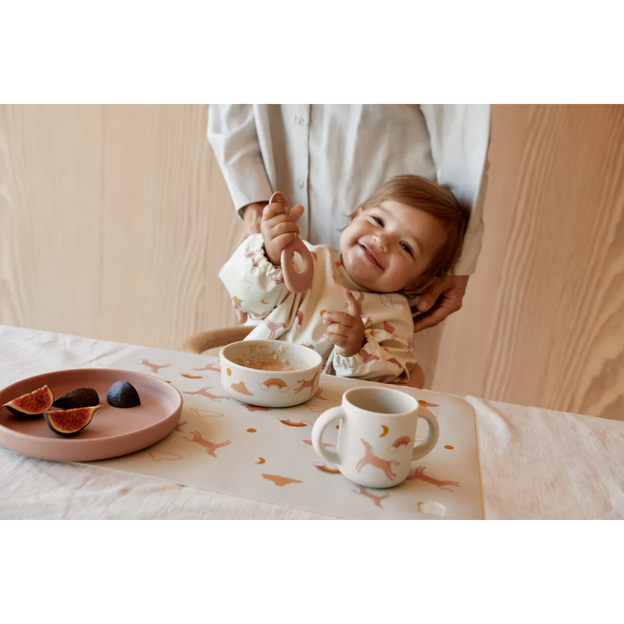 Haklapp, Merle Printed Cape Bib, Circus/Sandy - Liewood