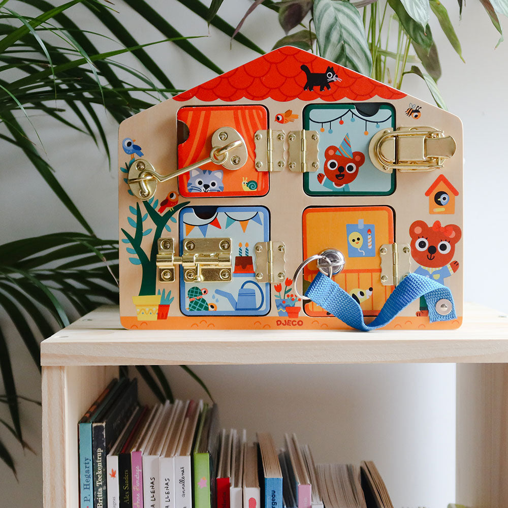 Cabanalock, Aktivitetslåda med Lås - Djeco