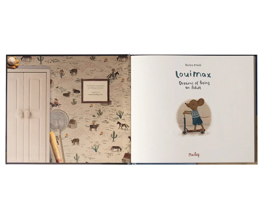Bok, LouiMax: Drömmer Om Att Vara Vuxen - Maileg