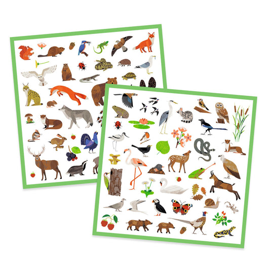 Stickers, Fauna - Djeco