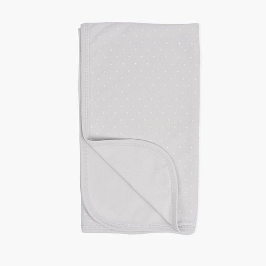 Babyfilt, Saturday Blanket Grå/Vit Prickar - Livly