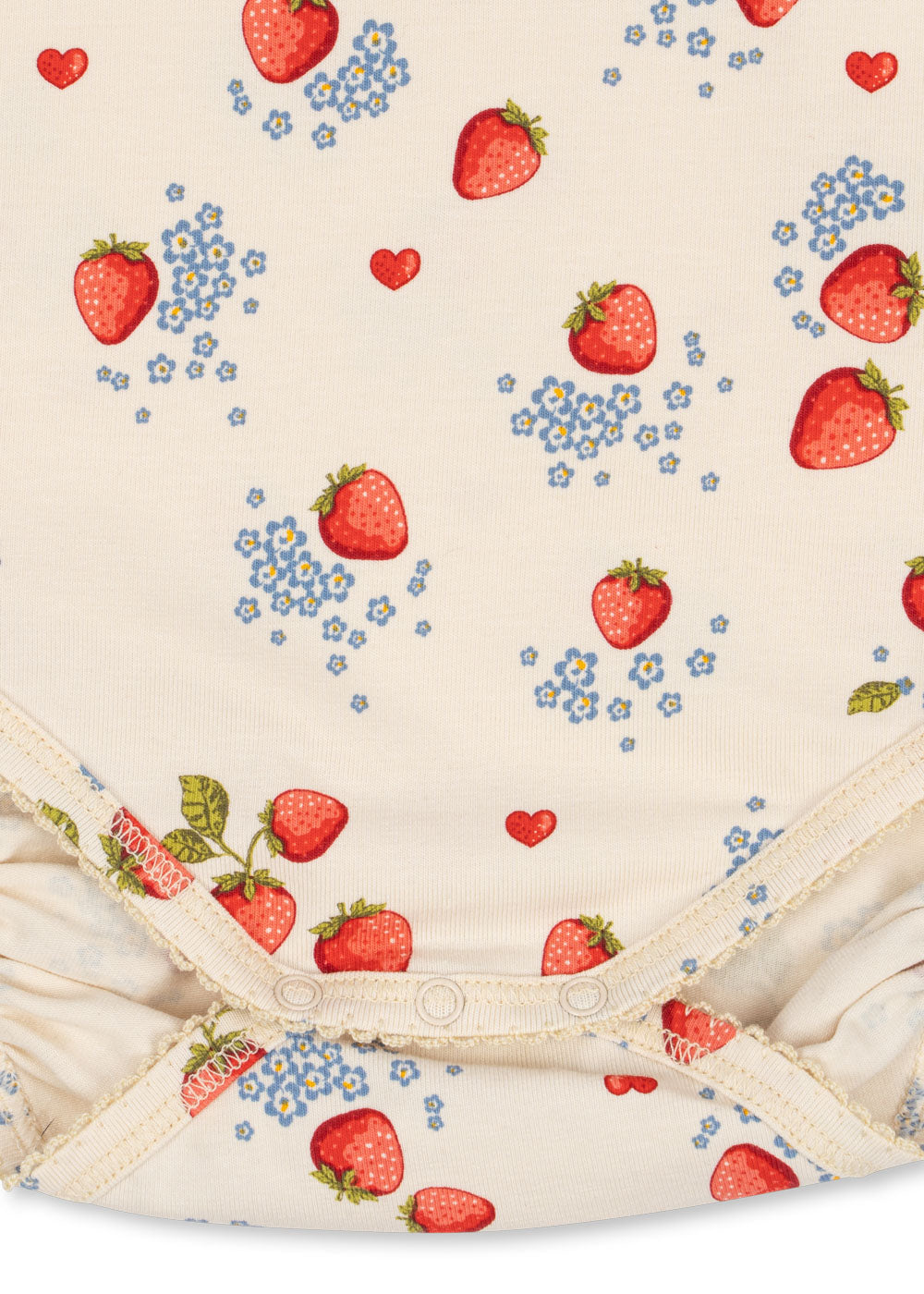 Body, Basic Ss Body GOTS, Marmalade - Konges Sløjd